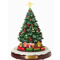 Musical Christmas Tree Animated Rotating Train| Online
