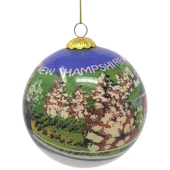 New Hampshire Covered Bridge Ornament - The Christmas Loft|