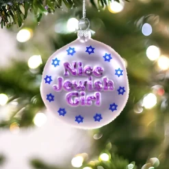 Nice Jewish Girl Ornament|Cody Foster & Co. New