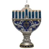 Noble Gems Happy Hanukkah Lights Ornament|Kurt Adler Sale