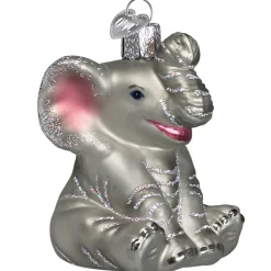 Old World Christmas - Little Elephant Ornament | The Christmas Loft|Old World Glass Discount