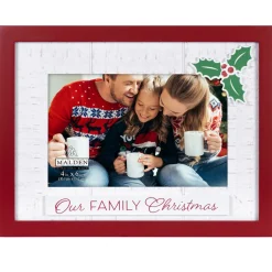 Our Family Christmas 4x6 Rustic Frame| Online