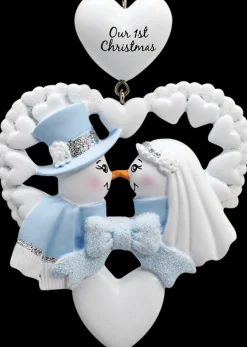 Our First Christmas Snowman Ornament For Personalization| Discount