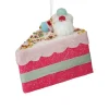 Pastel Cake Slice Ornament| Outlet