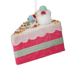 Pastel Cake Slice Ornament| Outlet