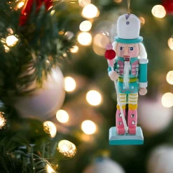 Pastel Green Nutcracker Ornament|Kurt Adler Outlet