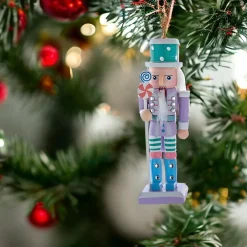 Pastel Purple Nutcracker Ornament|Kurt Adler Best