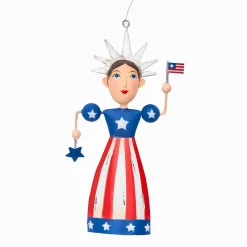 Patriotic Lady Liberty Ornament| Outlet