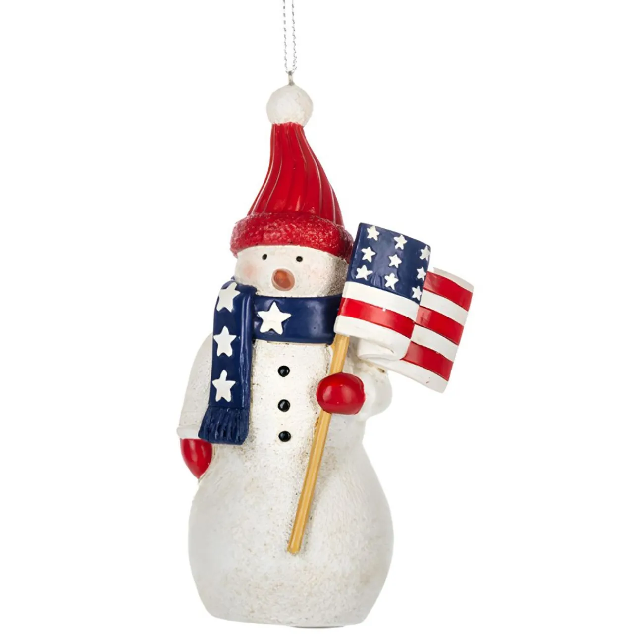 Patriotic Snowman Christmas Ornament| Best