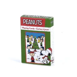 Peanuts Christmas Playing Cards | The Christmas Loft|Kurt Adler New