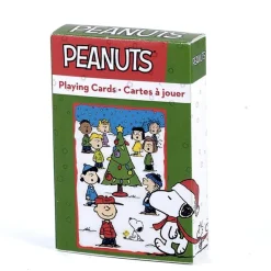 Peanuts Christmas Playing Cards | The Christmas Loft|Kurt Adler New