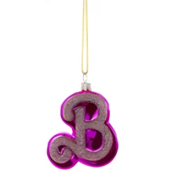 Personalized Barbie B Letter Ornament|Cody Foster & Co.