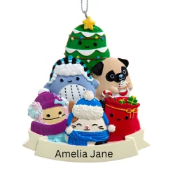 Personalized Squishmallows Tree Ornament|Kurt Adler Discount