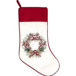 Pineapple Wreath Stocking | The Christmas Loft| Sale