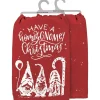 Primitives by Kathy Have A Homey Gnomey Christmas Dish Towel| Best
