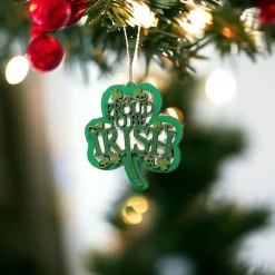 Proud to Be Irish Shamrock Ornament| Best