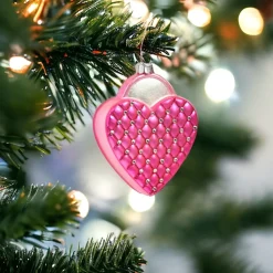 Quilted Pink Purse Ornament| Sale