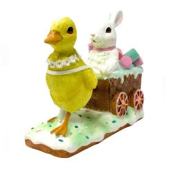 7" Duckling Pulling Easter Cart| Sale