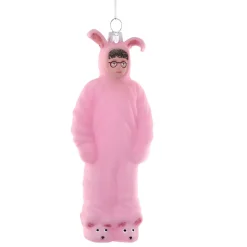 Ralphie Pink Bunny Suit Ornament|Cody Foster & Co. Clearance