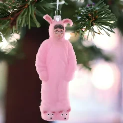 Ralphie Pink Bunny Suit Ornament|Cody Foster & Co. Clearance
