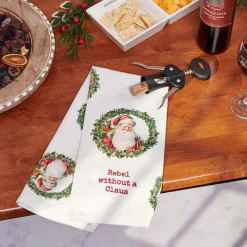 Rebel Claus Kitchen Towel| Clearance