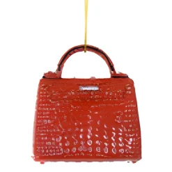 Red Alligator Luxury Handbag Ornament|Cody Foster & Co. Clearance