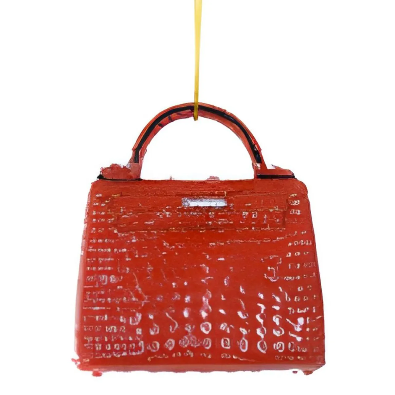 Red Alligator Luxury Handbag Ornament|Cody Foster & Co. Clearance