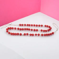 Red Bead Garland| New