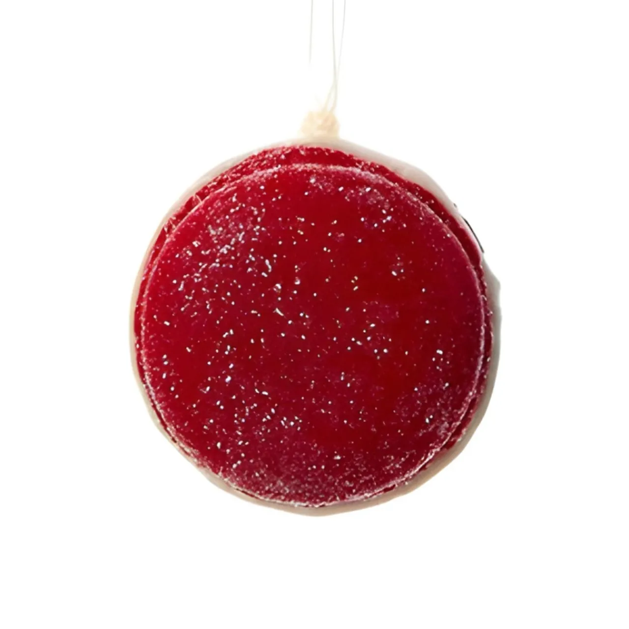Red Mini Macaroon Ornament|Kurt Adler Clearance