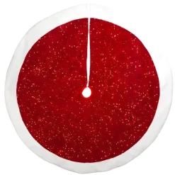 Red Sequined Tree Skirt|Kurt Adler