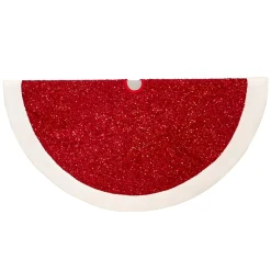 Red Sequined Tree Skirt|Kurt Adler