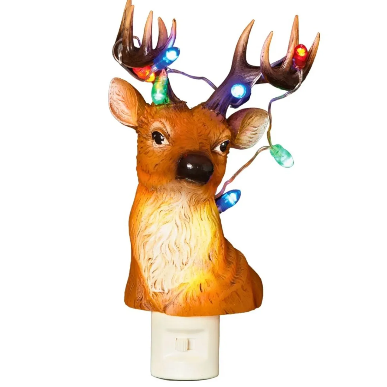 Reindeer Night Light With Christmas Lights| Sale