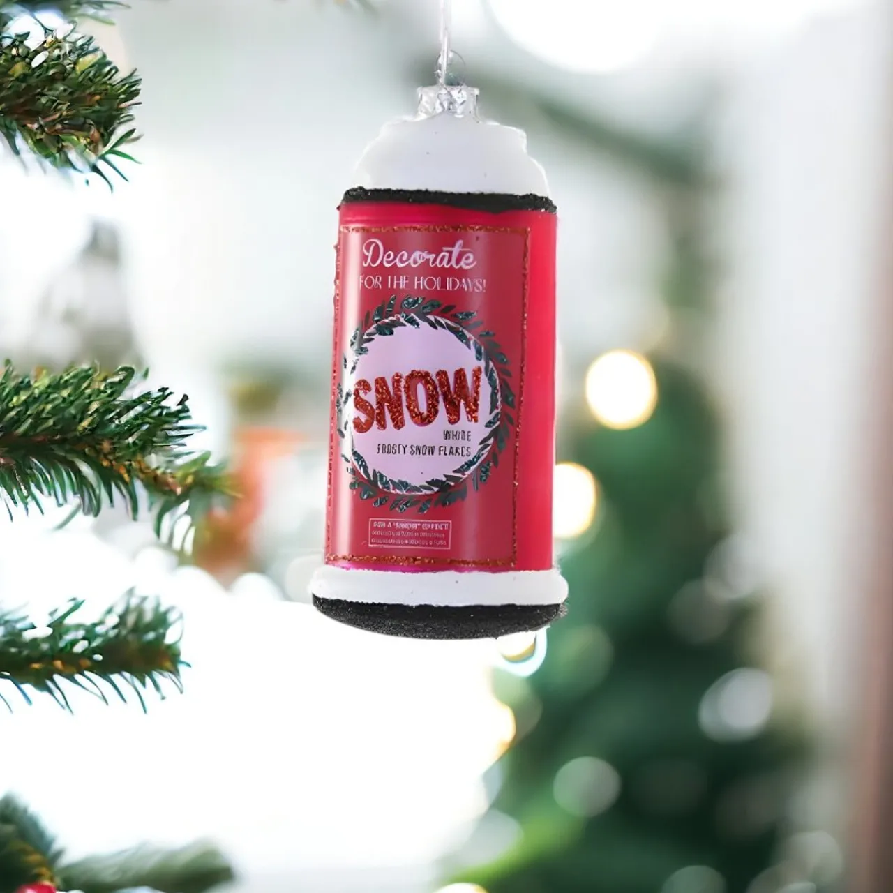 Retro Spray Snow Can Ornament|Cody Foster & Co. Online