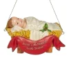Roman - 3" Baby Jesus In Manger Ornament| New