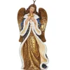Roman - 4" Blue Angel Ornament Holding A Star| Clearance