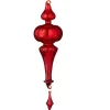 Ruby Red Glass Finial Ornament| Best