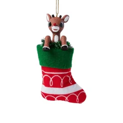 Rudolph In Stocking Ornament| Online
