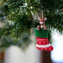Rudolph In Stocking Ornament| Online