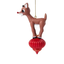 Rudolph Standing On Ornament Ornament| Sale