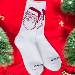 Santa Claus Sport Mini Crew Socks| Hot