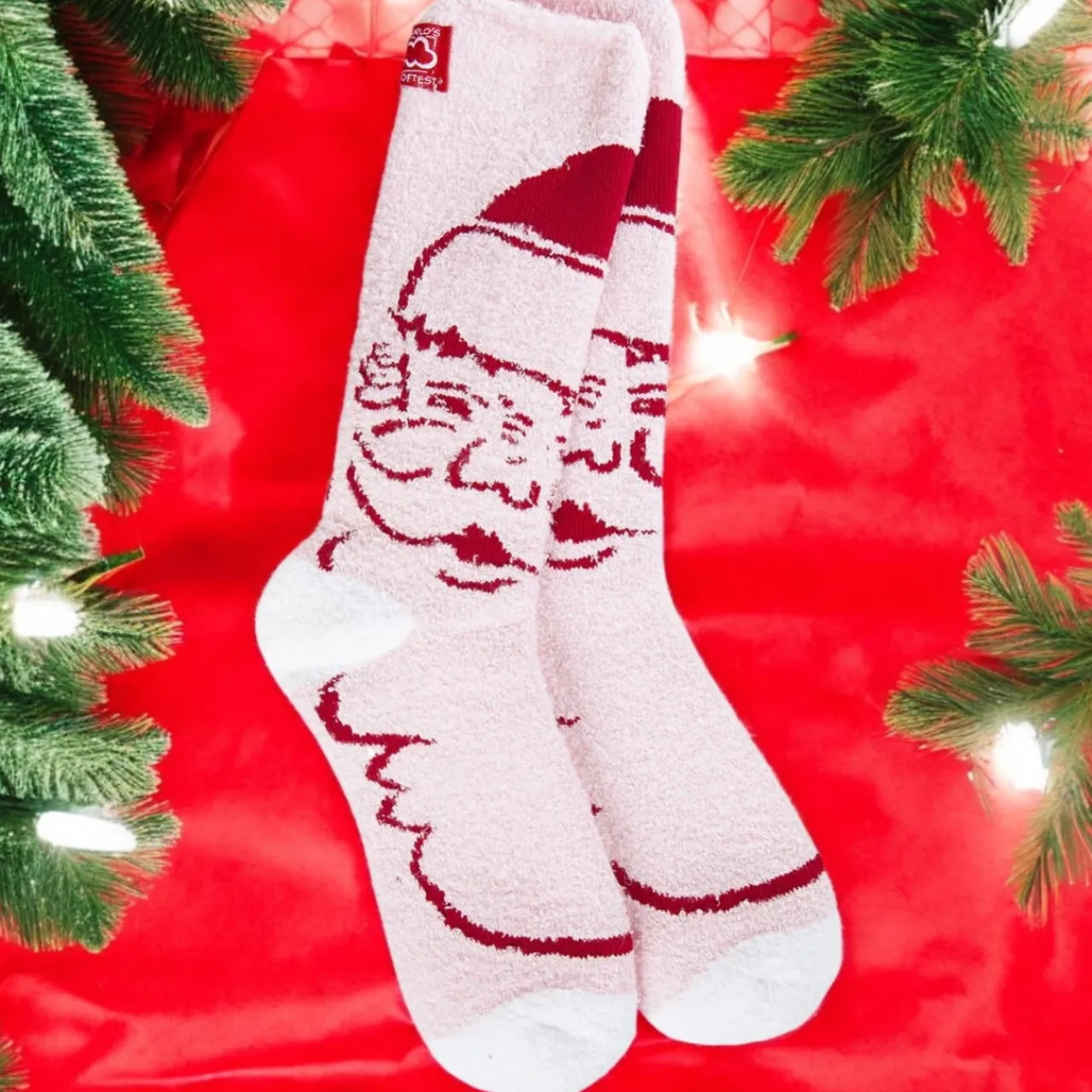 Santa Cozy Crew Socks|
