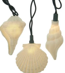 Shell and starfish light set|Kurt Adler