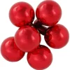 Shiny Red Christmas Ball Cluster Ornament| New