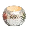 Silver Mercury Glass Candle - Winter Shimmer| Best