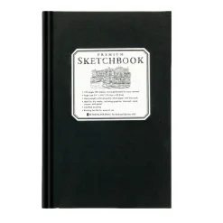 Small Black Premium Sketchbook| New