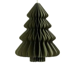 Small Green Paper Tree Ornament| Online