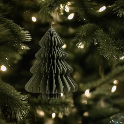 Small Green Paper Tree Ornament| Online