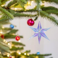 Small Iridescent Star Ornament| Discount