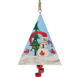 Snowman Tin Ornament | The Christmas Loft| Sale