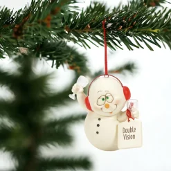 Snowpinions Double Vision Snowman Ornament|Department 56 Hot